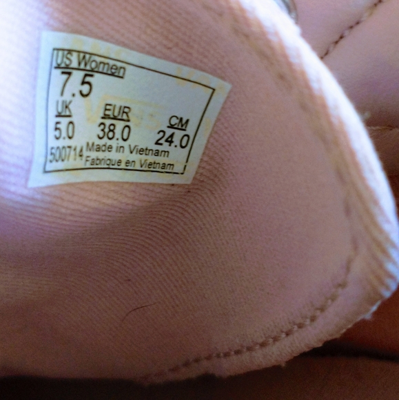 Vans Old Skool Pale Pink Women's Shoes - Picture 11 of 12